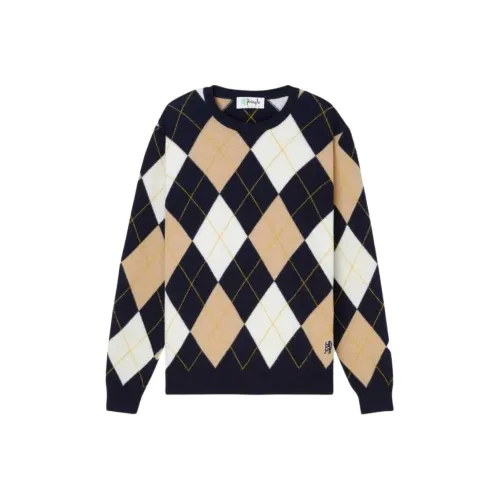 PRINGLE OF SCOTLAND FW24 Свитер Мужской Черный Коричневый