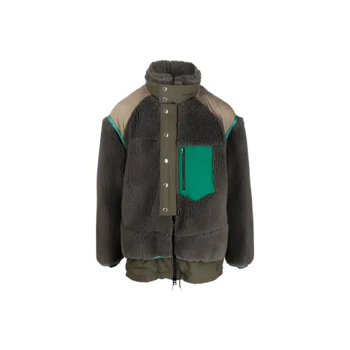 Sacai Army Green Мужские Куртки
