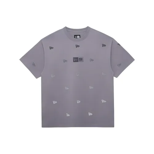 New Era Серый Унисекс Футболка