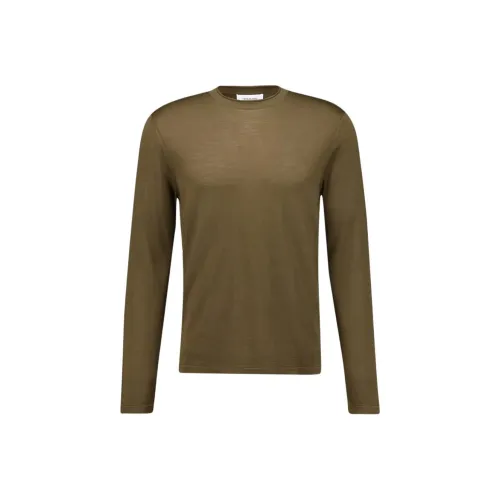 FERRAGAMO Свитер Мужской Оливково-зеленый