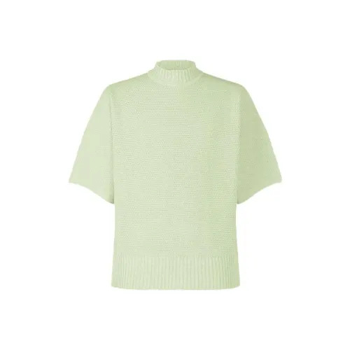 ISSEY MIYAKE Rustic KNIT Трикотаж Мужской Свет Изумрудно-зеленый