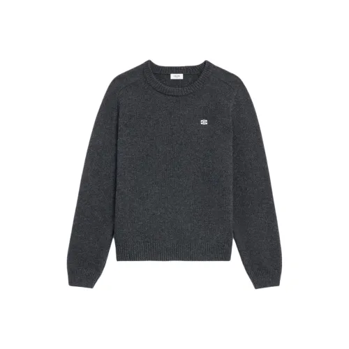 CELINE FW24 Свитер Мужской Антрацит