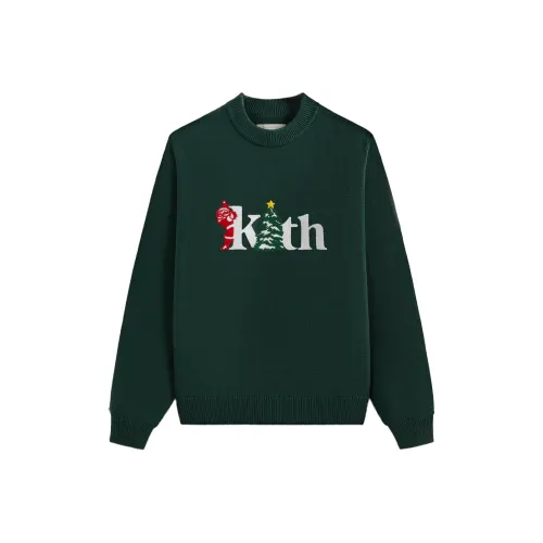 KITH Collaboration Зеленые Мужские Свитера