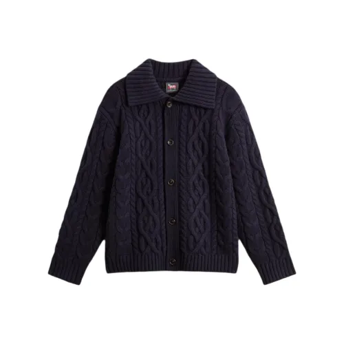 WOOLRICH Синие Мужские Свитера