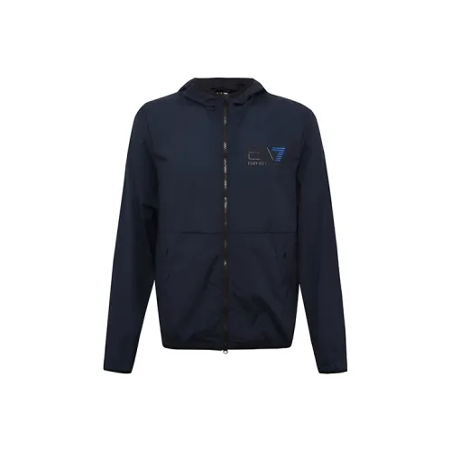 EMPORIO ARMANI Куртки и Пальто Мужской Темно-Синий