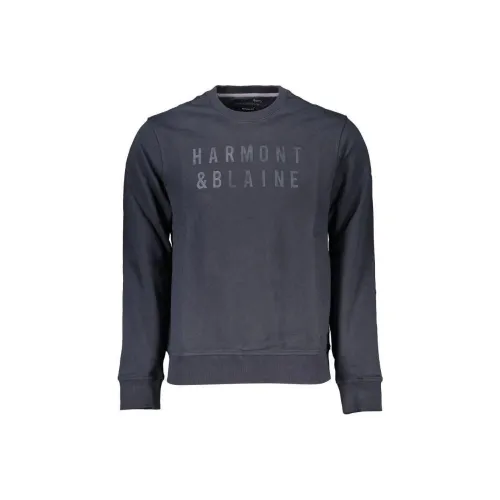 HARMONT&BLAINE Синий Мужской Свитшот