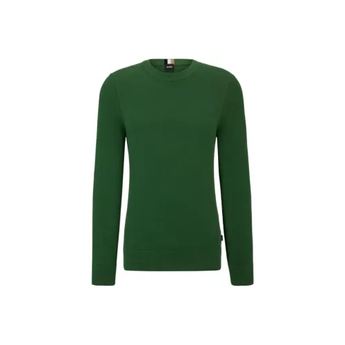 Hugo Boss Зеленые Мужские Свитера