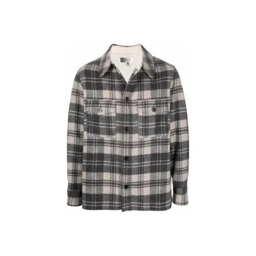 ISABEL MARANT Серый Мужской Куртки