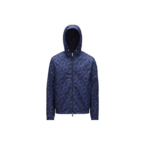 MONCLER SS22 Midnight Blue Мужские Куртки