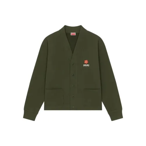 KENZO Зеленый Мужской Трикотаж