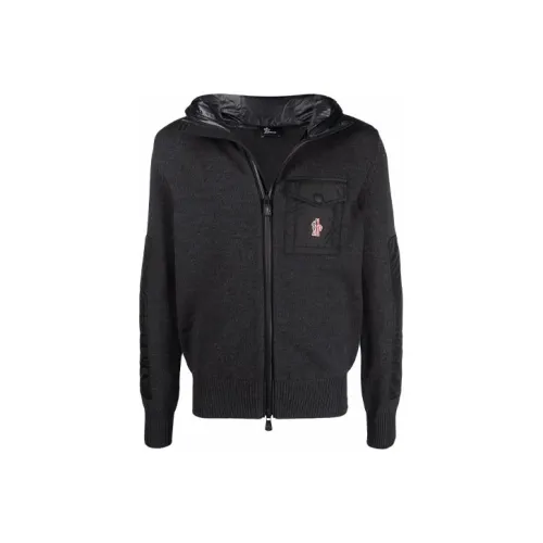 Moncler Grenoble Серый Мужской Куртки
