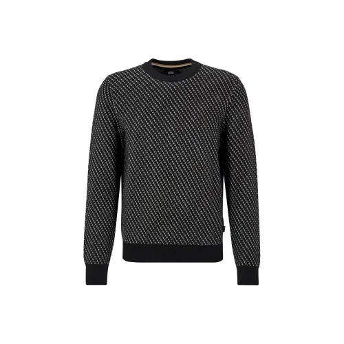 Hugo Boss FW24 Свитер Мужской Черный