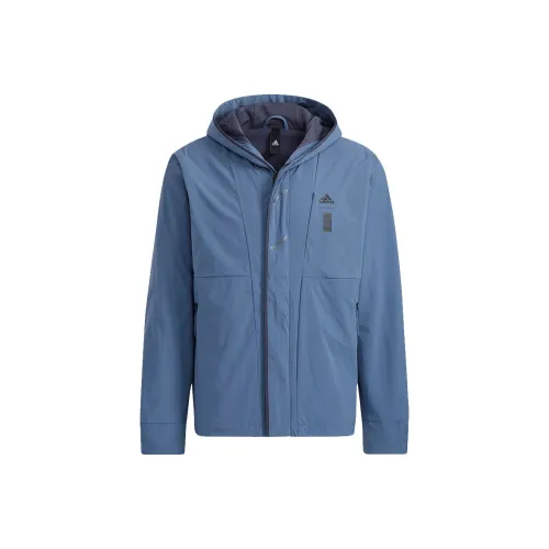 Adidas Wuji Series Небесно-голубой Мужские Куртки