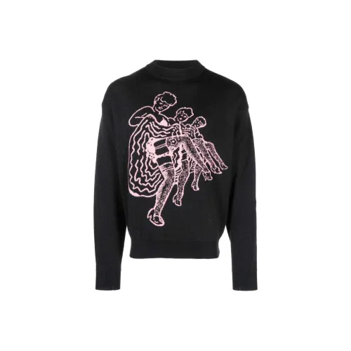 PACCBET Черный Мужской Трикотаж