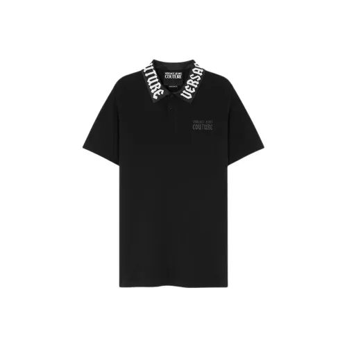 VERSACE JEANS COUTURE Черное Унисекс Поло