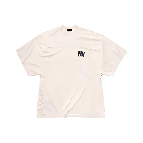 Balenciaga Белая Мужская T-рубашка