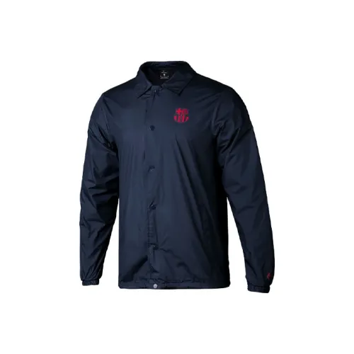 Nike Темно-синие мужские куртки