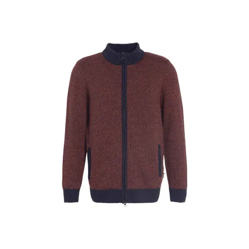 BARBOUR Longhirst ZIP UP JUMPER Трикотаж Мужской Морской синий
