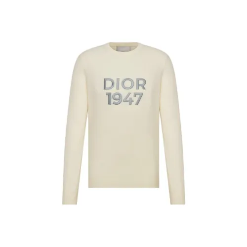 DIOR Бежевые Мужские Свитера