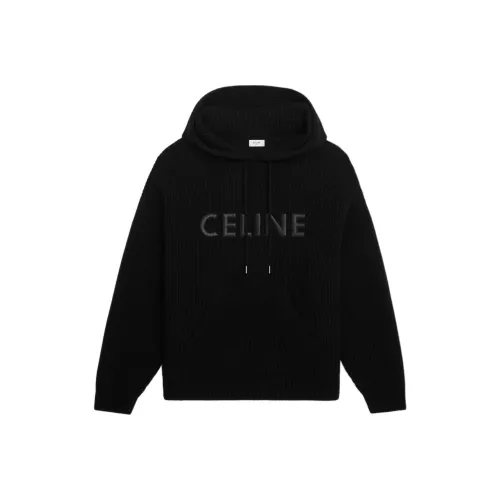 CELINE SS25 Свитер Мужской Черный