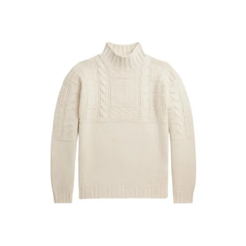 Polo Ralph Lauren SS24 Свитер Мужской Бежевый Желтый