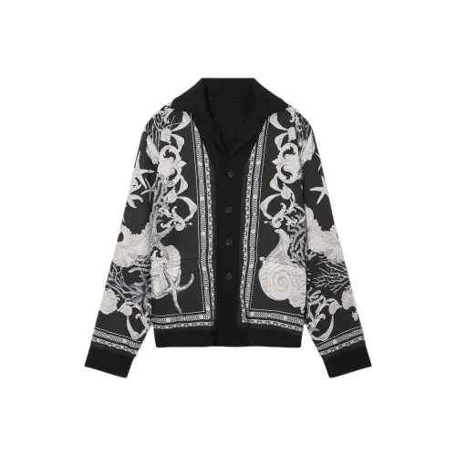 VERSACE LA Vacanza Праздника Коллекция SS24 Трикотаж Мужской Черный