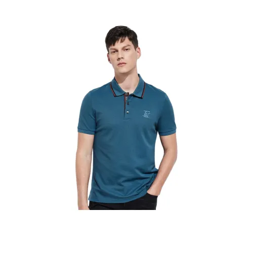 ELEKTA Поло Мужское Средне-Синий