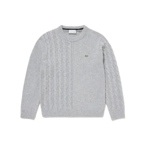 LACOSTE Серые Мужские Свитера