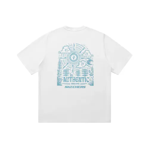 Skechers Yazhuan Series T Shirt Unisex Bright White
