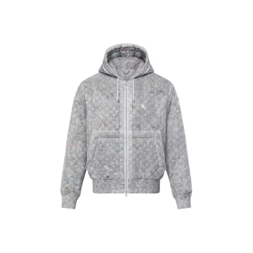 LOUIS VUITTON Куртка Мужская Серебряная