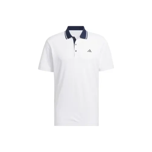 Adidas Ultimate365 Tour Twistknit Polo Polo Мужское Белое