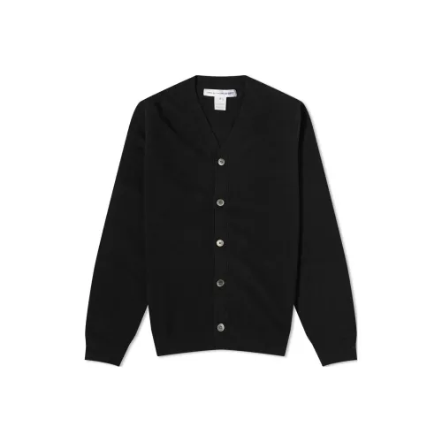 COMME DES GARCONS SHIRT Черный мужской трикотаж