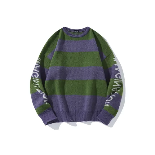 I.E Зеленый Унисекс Свитеры