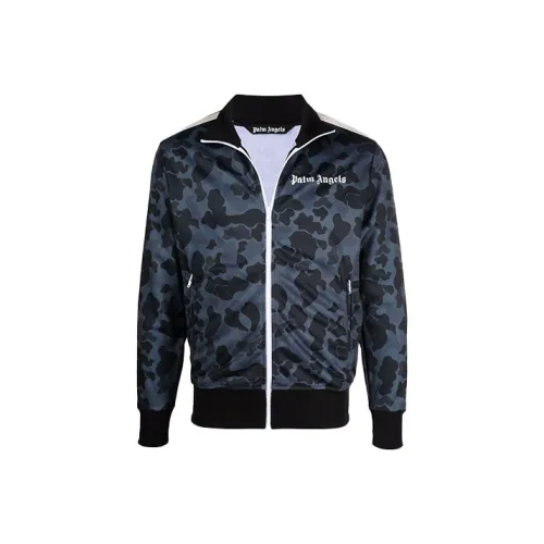PALM ANGELS Морской Синий Мужские Куртки