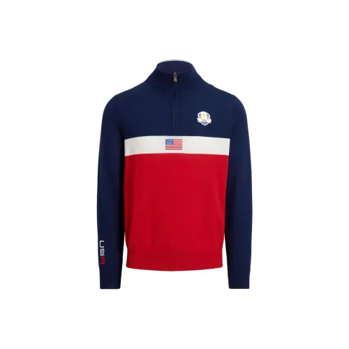 Ralph Lauren Морской Синий Мужские Свитера