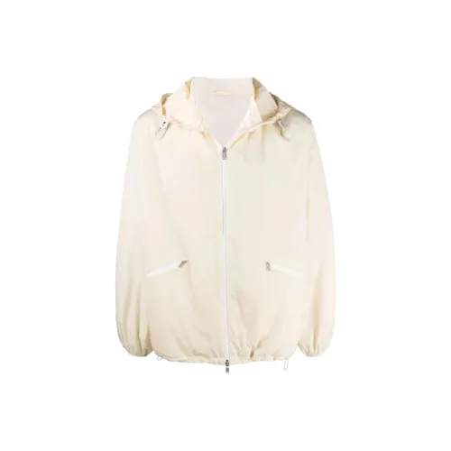 JIL SANDER Экрю Мужские Куртки