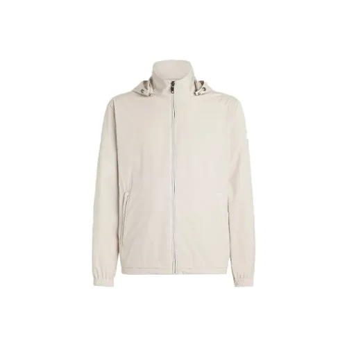 Ermenegildo Zegna Молочно-белые Мужские Куртки