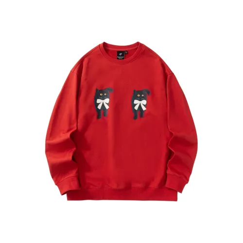 Suamoment AUTUMN Cute Cartoon Casual Loose Фит Трикотаж Унисекс