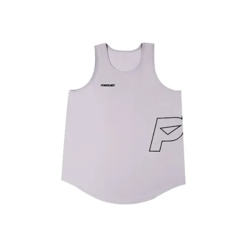 Powolves Серый Унисекс Футболки