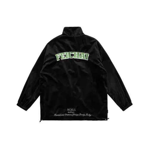 FEICHAI Loose Fit Jacket Unisex Black FEICHAI Свободный крой Куртка Унисекс Черный