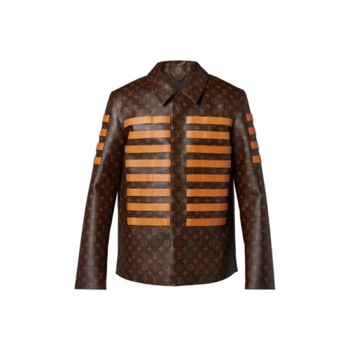 LOUIS VUITTON x Nigo2 Куртки и Пальто Мужской Коричневый