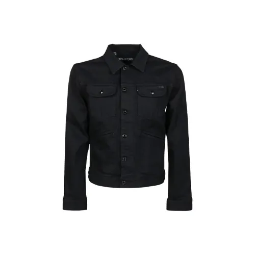 TOM FORD Мужские черные куртки
