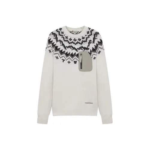 Teenie Weenie Men Свитер Унисекс Айвори Белый