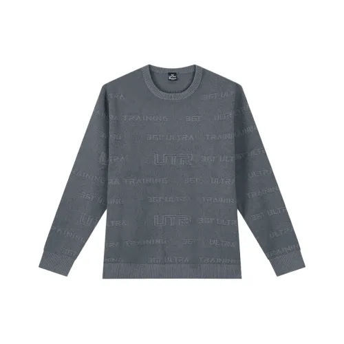 361° ZONGXUNXILIE Свитер Мужской Железо-Серый