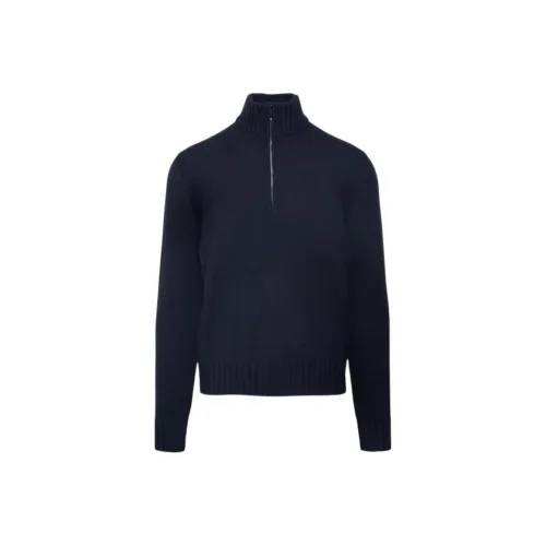 Loro Piana Морской Синий Мужские Свитера