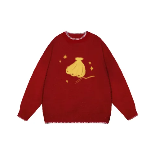 NOMT Красный Унисекс Свитеры