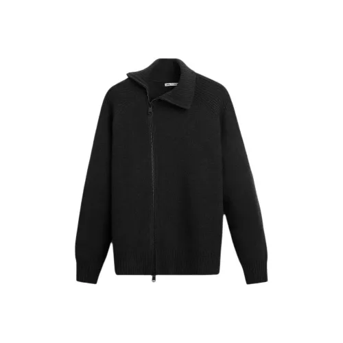 ZARA Темно-серые Мужские Свитера