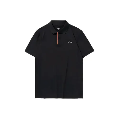 LINING Черная мужская поло