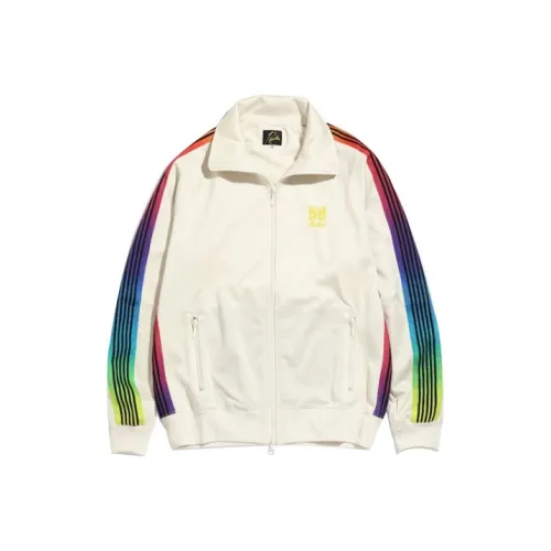Needles X Awge Collaboration Белый Унисекс Куртки