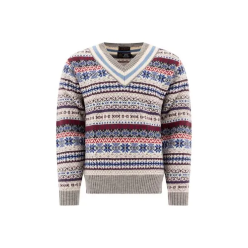 BEAMS Многоцветные Мужские Свитера